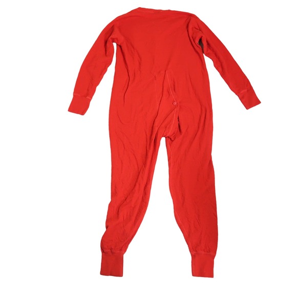 Duofold Underwear & Socks Vintage 7s Duofold Red Button Front Long